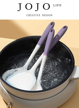 JOJO'S L. PD.rot.双色硅胶锅铲子不粘锅炒菜炒锅厨具汤勺 | 蛀雪