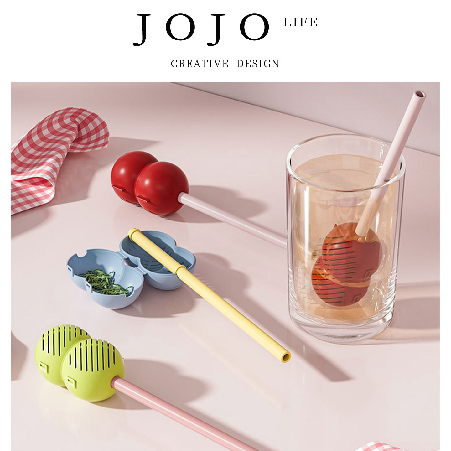 JOJO'S L. PD.nitrogen.茶滤冰糖葫芦吸管茶漏耐高温茶叶 | 氮销