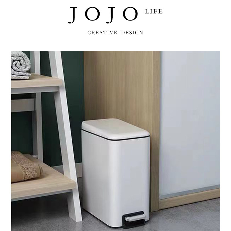 JOJO'S L. PD丨垃圾桶卫生间客厅带盖轻奢家用不锈钢夹缝脚踏式厕,家庭/个人清洁工具,垃圾桶,淘宝优惠券,粉丝福利购,淘宝优惠卷