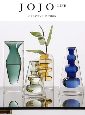 JOJO'S L. PD·Regular·花瓶北欧创意彩色玻璃ins风简约 | 长川