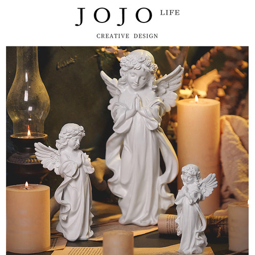 JOJO'SL.PD摆件家用复古天使