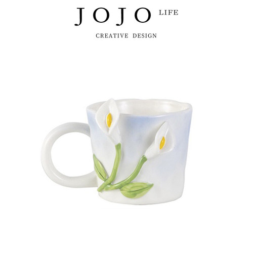JOJO'SL.PD杯具手绘马克咖啡杯