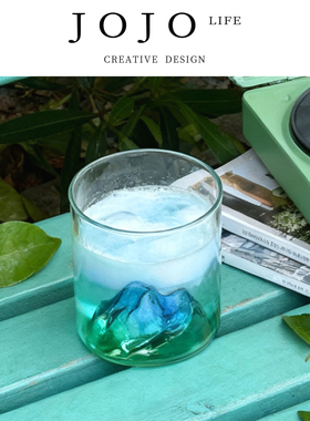 JOJO'S L. PD·Embark·杯具玻璃杯家用彩色观山耐热酒杯子| 冰山
