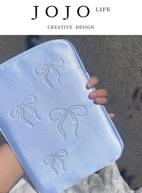 JOJO'S L. PD.Drowsy.韩国ins蝴蝶结可爱平板电脑收纳包 | 困盹