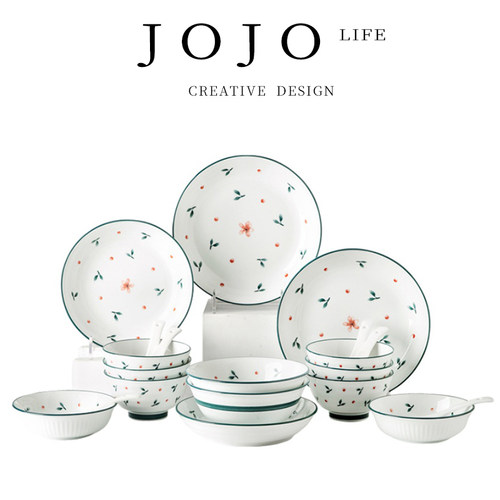 JOJO'SL.PD餐具套装日式手绘