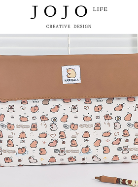 JOJO'S L. PD.surplus.卡皮巴拉文件袋小学生卡通高颜值 | 彼余