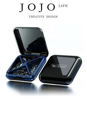 JOJO'S L. PD.Westwood.四格药盒专业储药盒避光密封收纳盒 |迟投