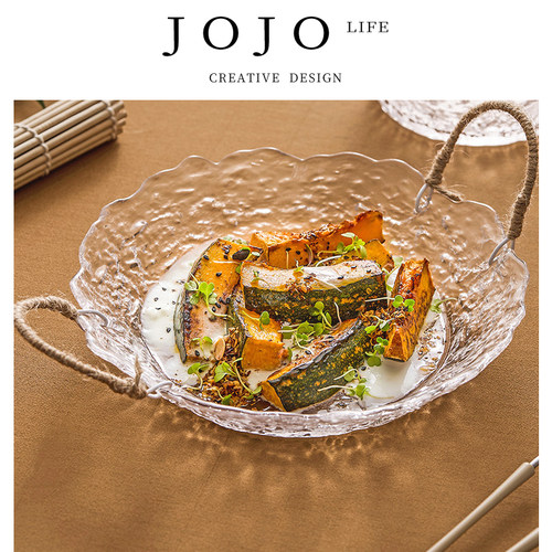 JOJO'SLIFEPD轻奢玻璃水果盘