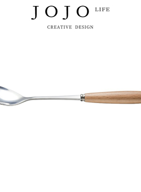JOJO'S L. PD·Yama·餐具家用创意便携不锈钢木柄刀叉勺筷 |山下