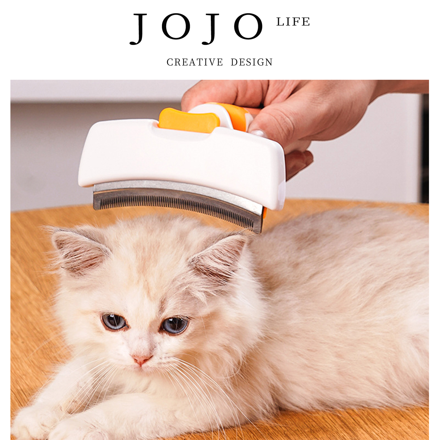 JOJO'SLIFEPD猫梳子一键按压清