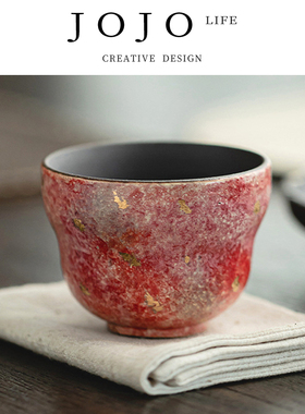 JOJO'S L. PD.紫泉涧.品茗杯岩矿彩陶茶杯陶瓷主人杯复古 | 初起