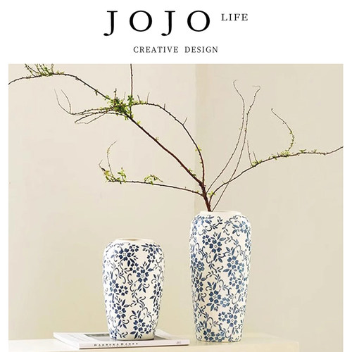 JOJO'SL.PD青花瓷陶瓷家居摆件