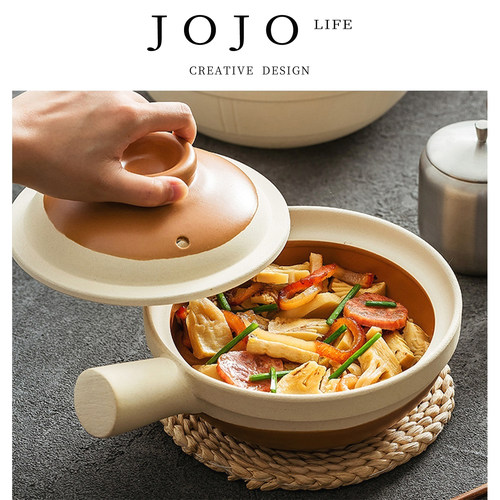 jojo大容量老式陶土商用家用砂锅
