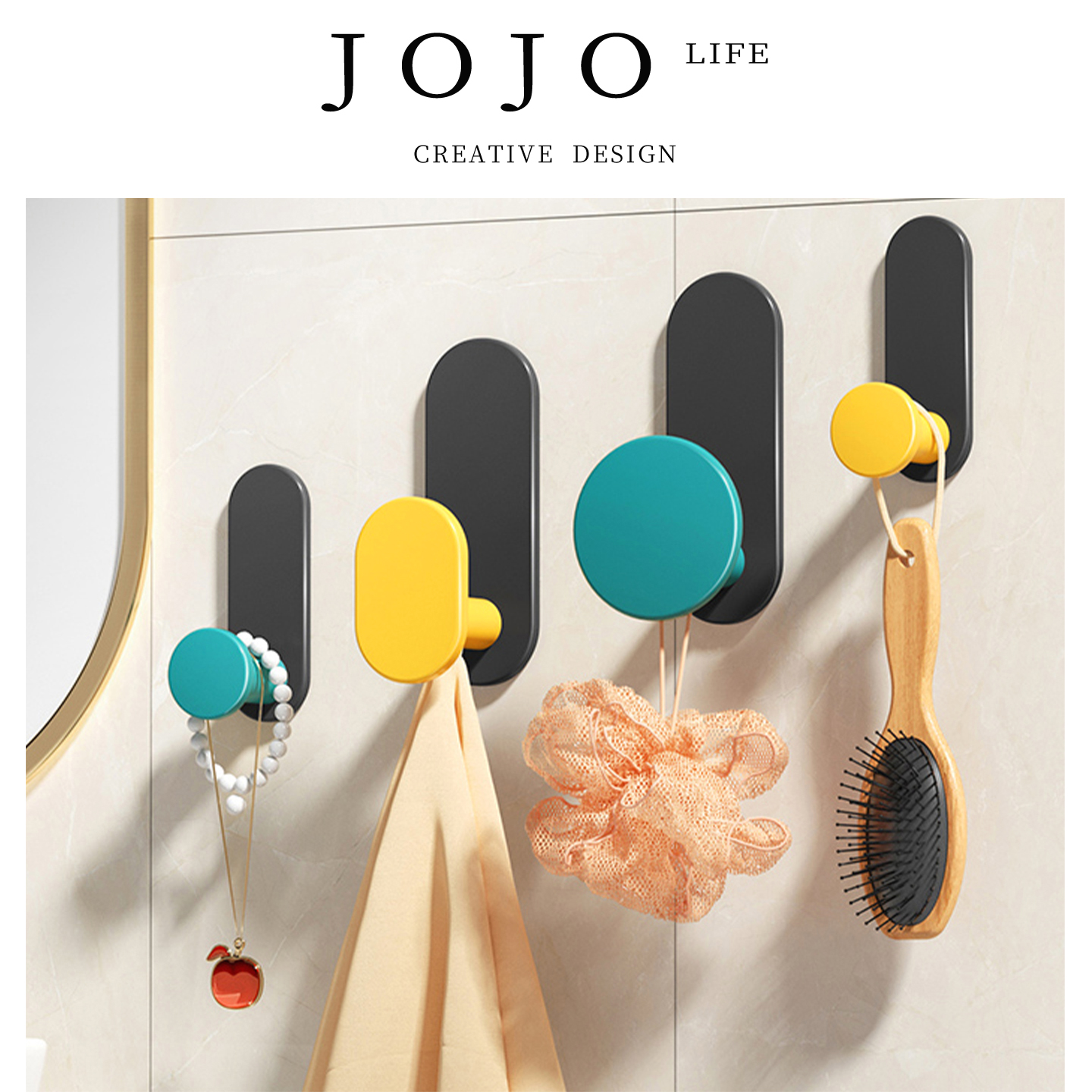 JOJO'SLIFEPD承重钩挂衣架子