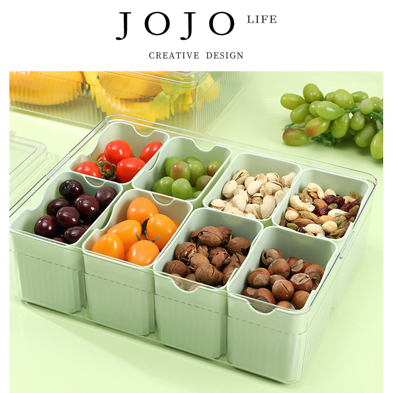 JOJO'SL.PD.带盖四分格保鲜盒