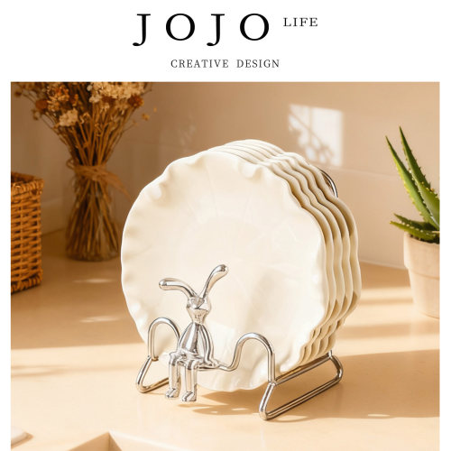JOJO'S L. PD.natural.高端吐骨碟家用陶瓷餐桌垃圾盘碟子 | 自然