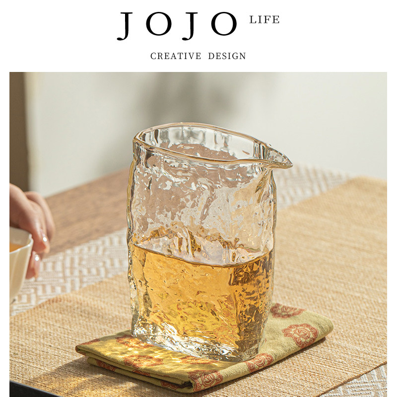 JOJO'S L. PD.紫泉涧.耐热玻璃公道杯日式锤纹公杯加厚 | 保销,餐饮具,公道杯,淘宝优惠券,粉丝福利购,淘宝优惠卷