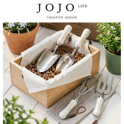 JOJO'SLIFEPD不锈钢挖种植铁锹