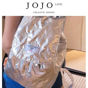 JOJO'S L. PD.Dunhe.云彩女士双肩包百搭背包尼龙购物袋 | 敦和