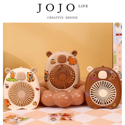 JOJO'SLIFEPD手持迷你卡通风扇