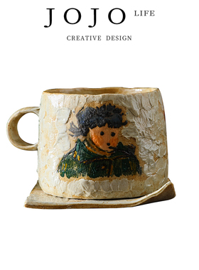 JOJO'S L. PD·painting·杯具咖啡杯马克杯家用创意欧式 | 画作