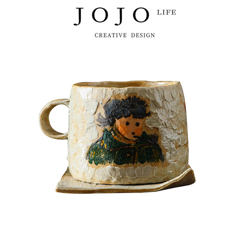 JOJO'SLIFEPD杯具咖啡杯马克杯