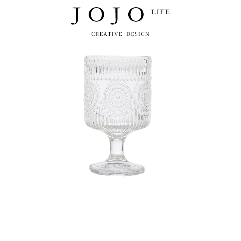 JOJO'SL.PD高脚杯具太阳花浮雕