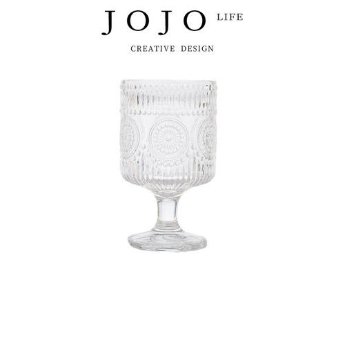 JOJO'SL.PD高脚杯具太阳花浮雕