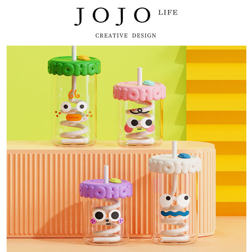 JOJO'SLIFEPD玻璃吸管杯