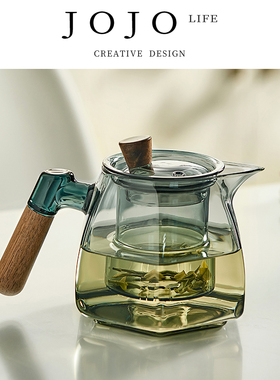 JOJO'S L. PD·Arris·茶具茶壶玻璃家用创意耐高温过滤壶 | 棱之