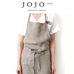 JOJO'S L. PD·Strings·围裙家用亚麻面料日韩简约时尚 | 弦旅
