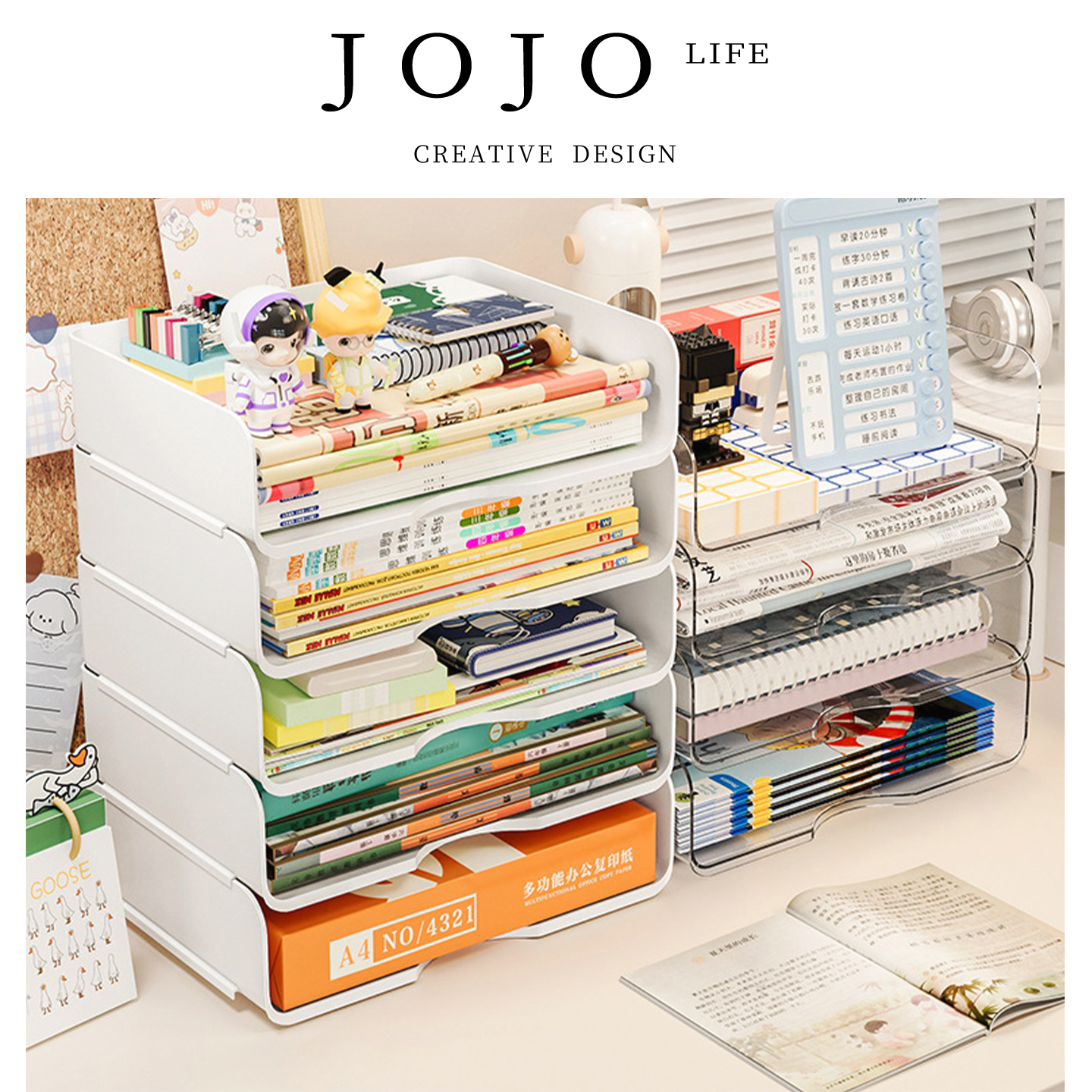 JOJO'SLIFEPD资料层级整理桌面
