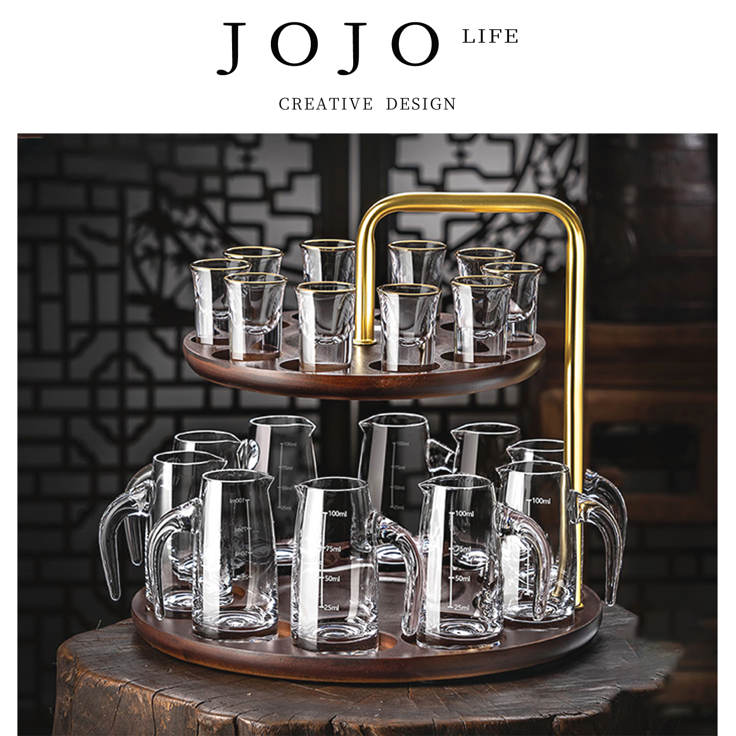 JOJO'SL.PD杯具高档子弹杯酒盅