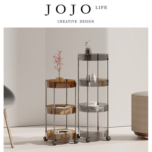JOJO'SLIFEPD置物架圆形透明