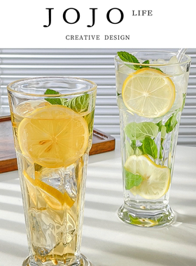 JOJO'S L. PD.skilled.玻璃果汁杯直布罗陀八角柯林杯加厚 | 徐熟