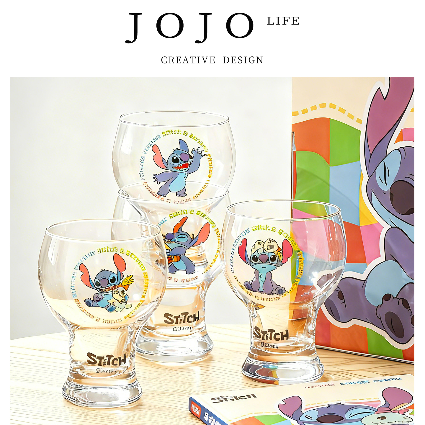 JOJO'SLIFEPD史迪奇啤酒杯礼盒