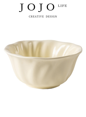 JOJO'S L. PD.Zhang.餐具奶油风陶瓷碗甜品碗家用米饭碗 | 瑶章