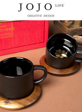 JOJO'S L. PD·particles·马克杯日式咖啡杯杯碟礼盒装送礼|颗粒