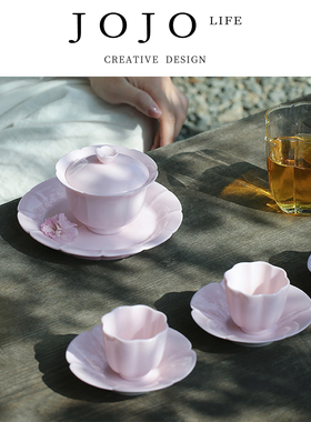 JOJO'S L. PD.dependents.陶瓷盖碗茶碗三才盖碗高档 | 眷肛