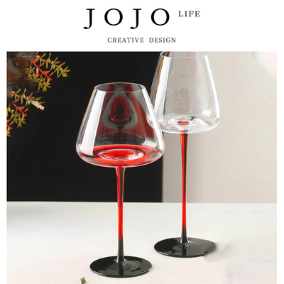 德国勃艮第轻奢高脚杯红酒套装