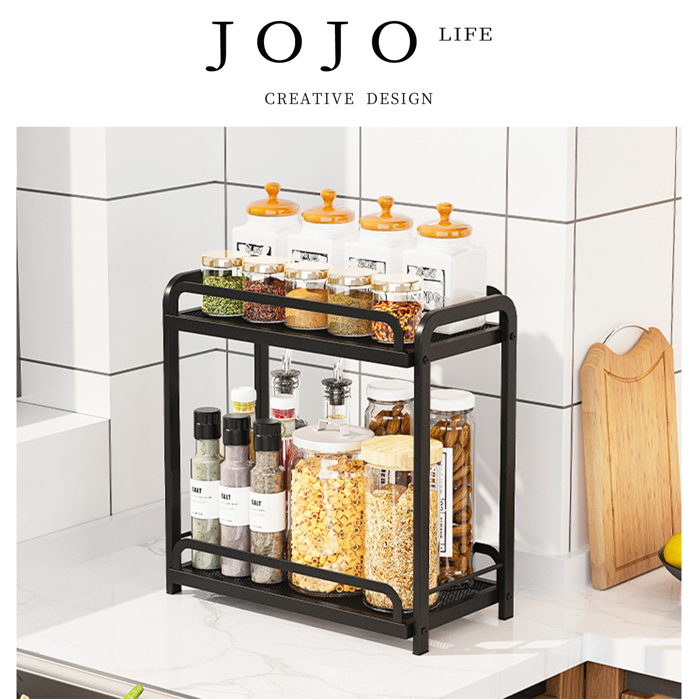 JOJO'SLIFEPD厨房整理架多层