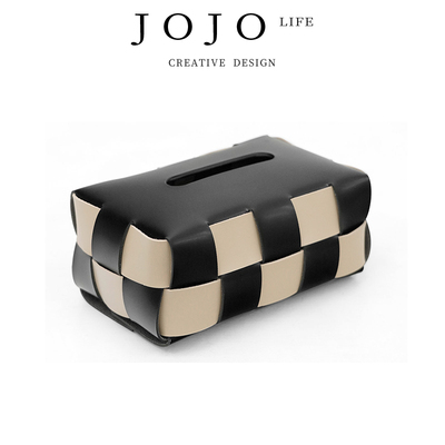 JOJO'SL.PD家用皮质抽纸纸巾盒