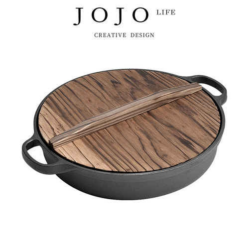 JOJO'SLIFEPD无涂层老式烙饼锅