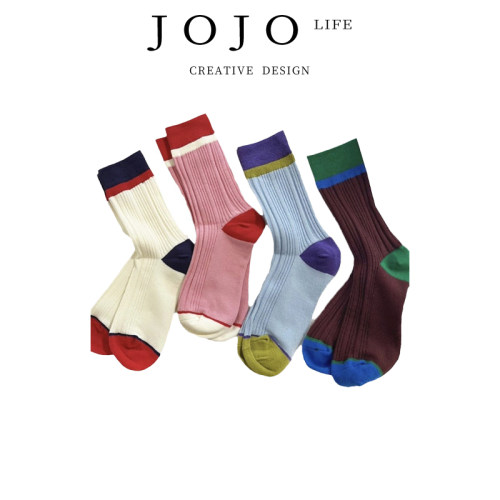 JOJO'SL.PD中筒袜男女ins潮