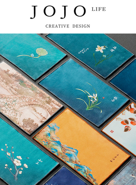 JOJO'S L. PD.Ascend.茶巾茶桌毛巾中式吸水养壶巾茶具配件丨布昇