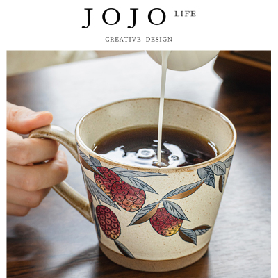 JOJO'SLIFEPD高级感马克杯粗陶