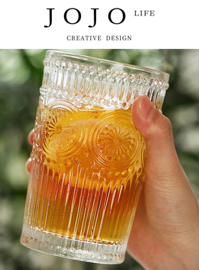 JOJO'S L. PD.Planning.水杯透明金边饮料杯欧式个性酒杯 | 县计