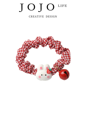 JOJO'S L. PD.Prosperous.发绳橡皮筋头绳甜美少女搭配发圈 |红火