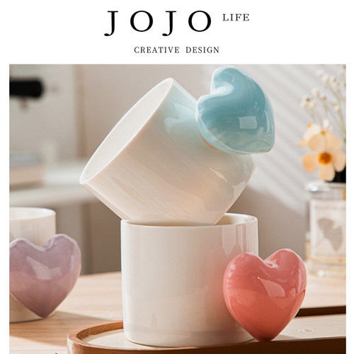 JOJO'SL.PD马克杯陶瓷立体家用