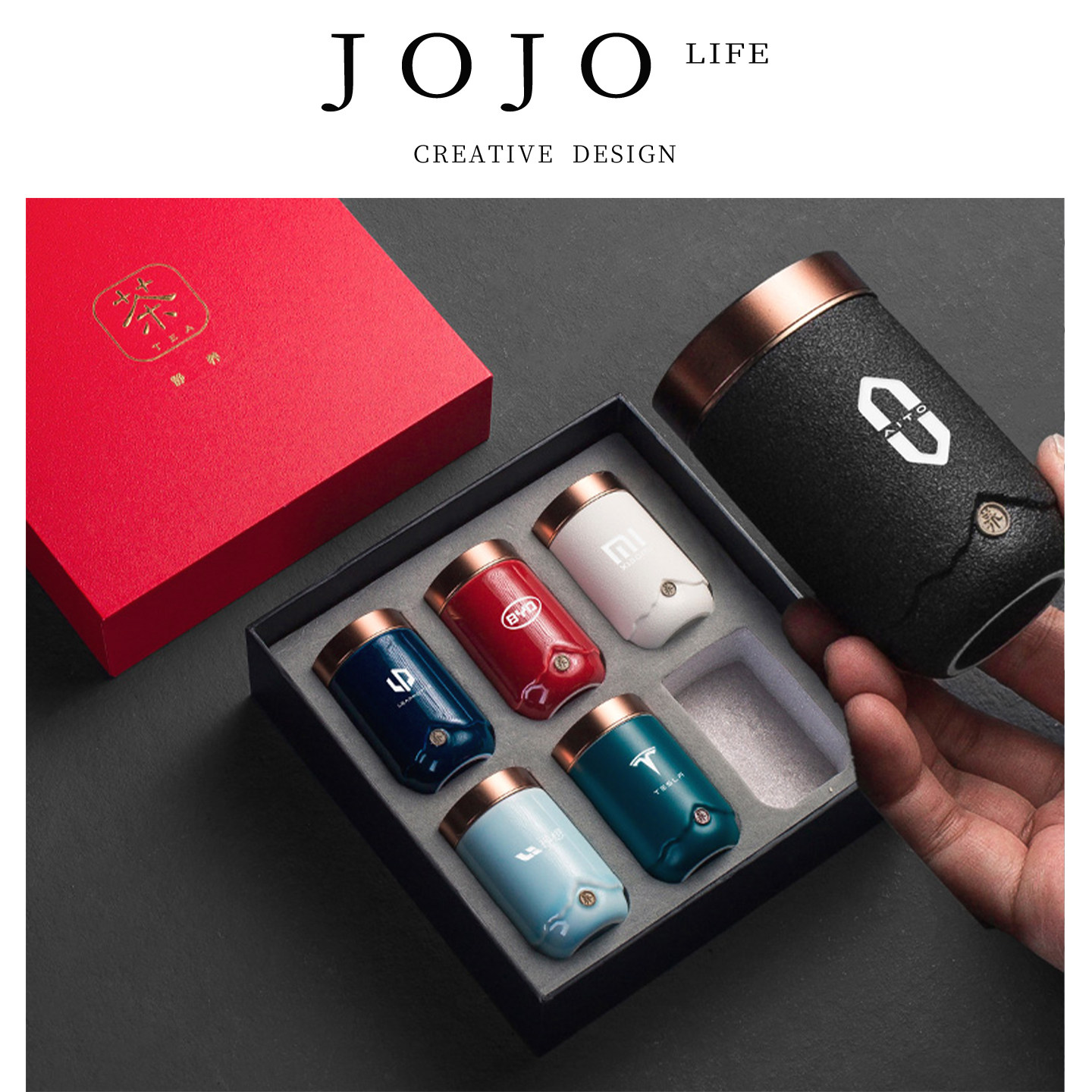 JOJO'S L. PD.roll.烟灰缸便携旅行车载随身携带小号 | 陌花